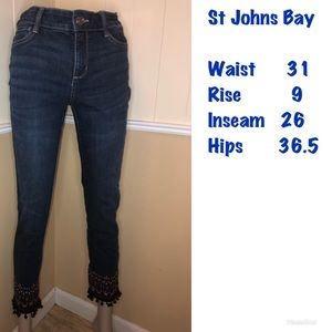 St. John’s Bay, Dark Washed Jeans